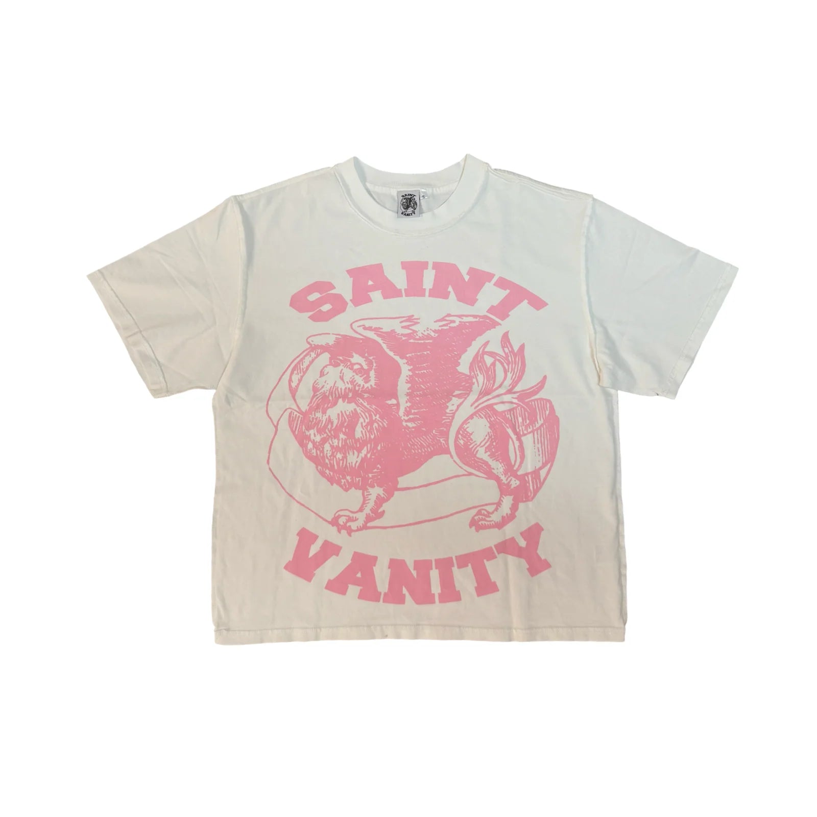 Saint Vanity 'White & Pink' Tee