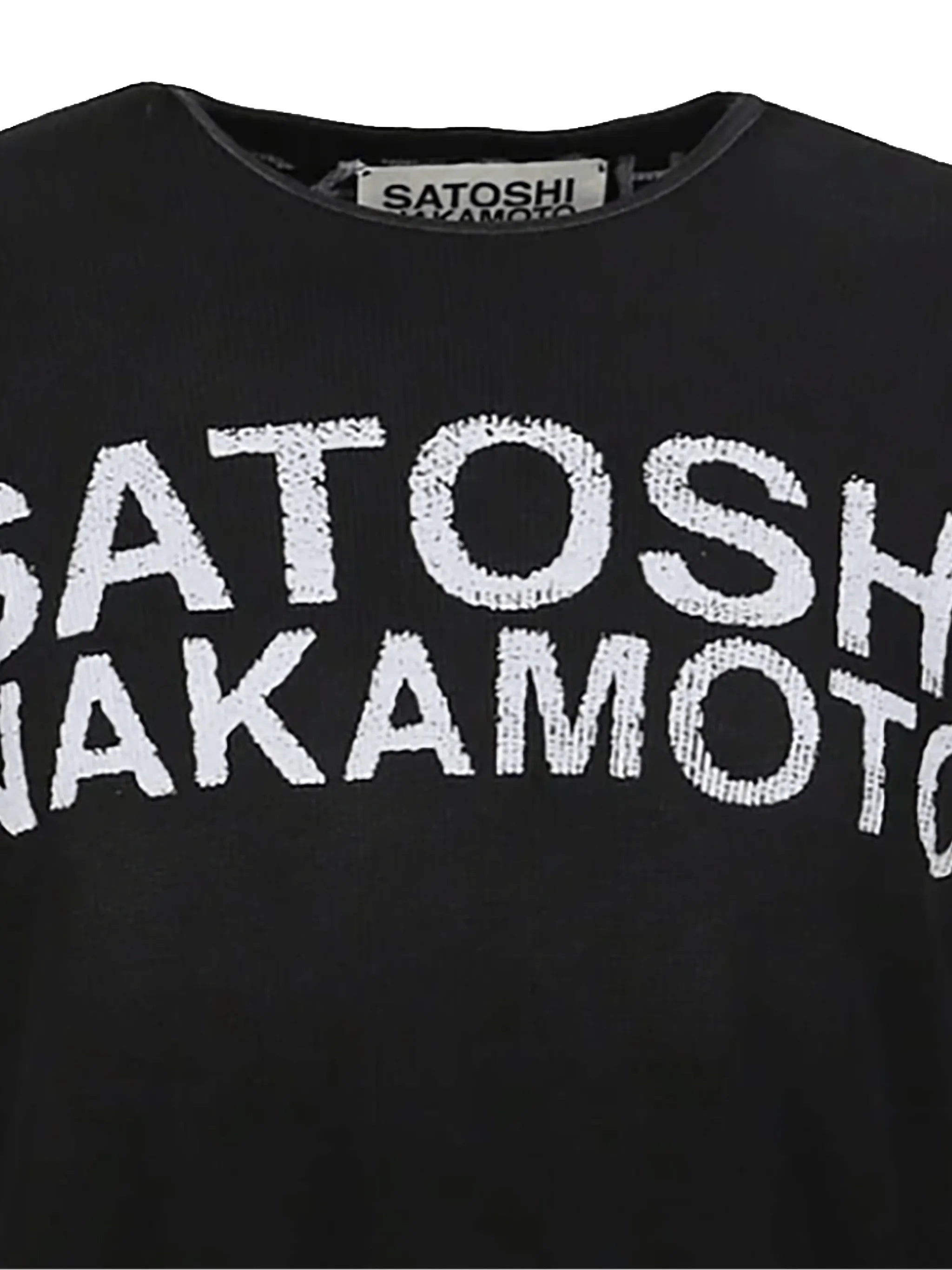 Satoshi Nakamoto Logo Black Thermal Tee