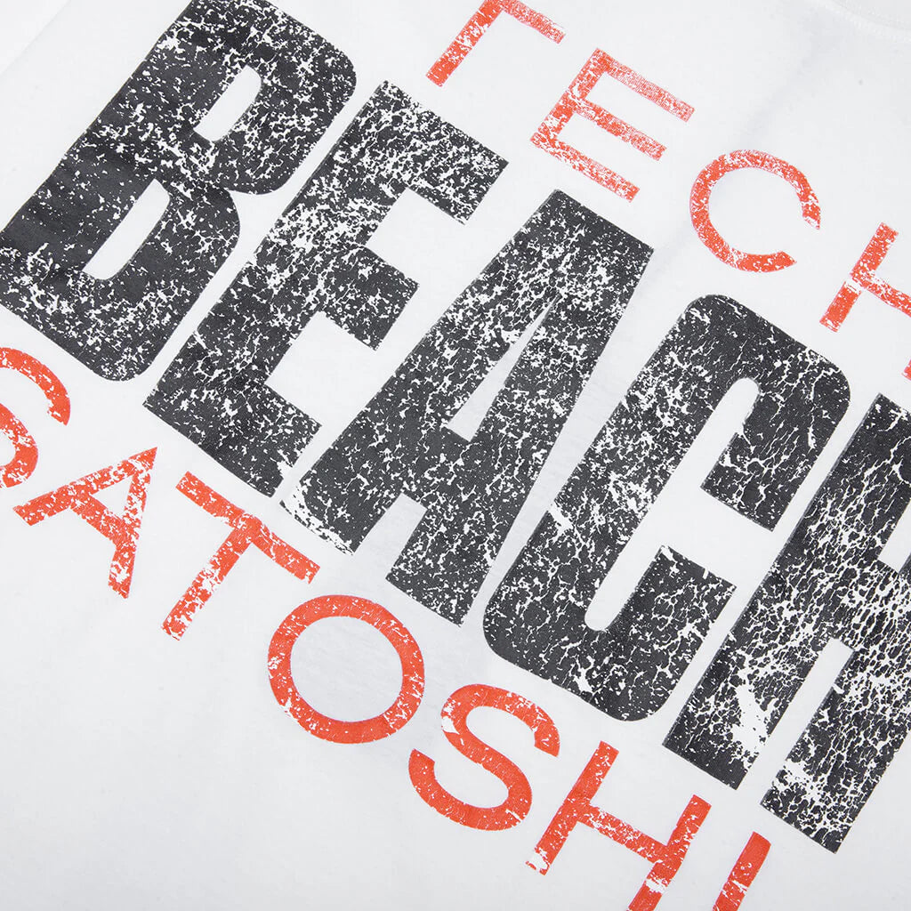 Satoshi Nakamoto 'Tech Beach' White Tee
