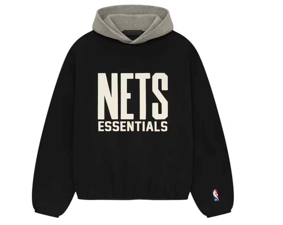 Essentials Brooklyn Nets Black Hoodie