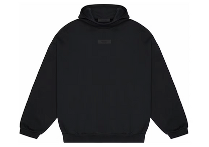 Essentials Jet Black Pullover Hoodie