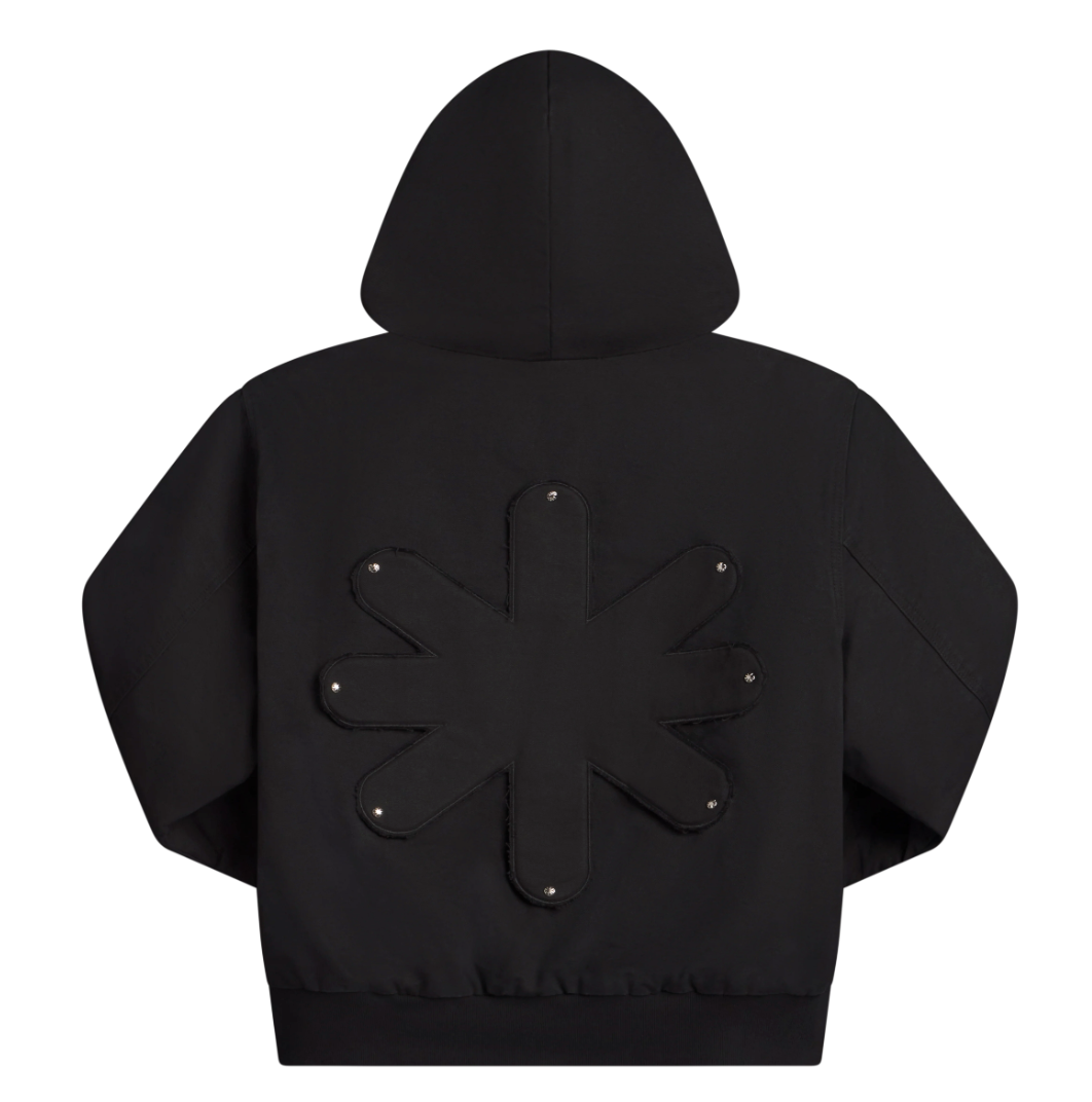 LOST SHDWS 'Reversible Detached' Oil Black Work Jacket