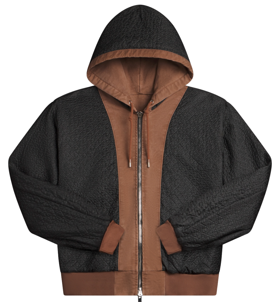 LOST SHDWS 'Reversible Detached' Cork Brown Work Jacket