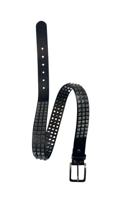 Bossi 'Black Gunmetal' Belt