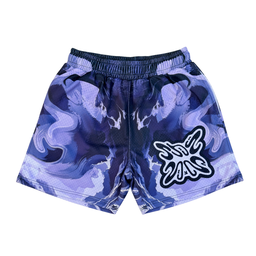 SB Studios 'Element V4' Black & Charcoal Shorts