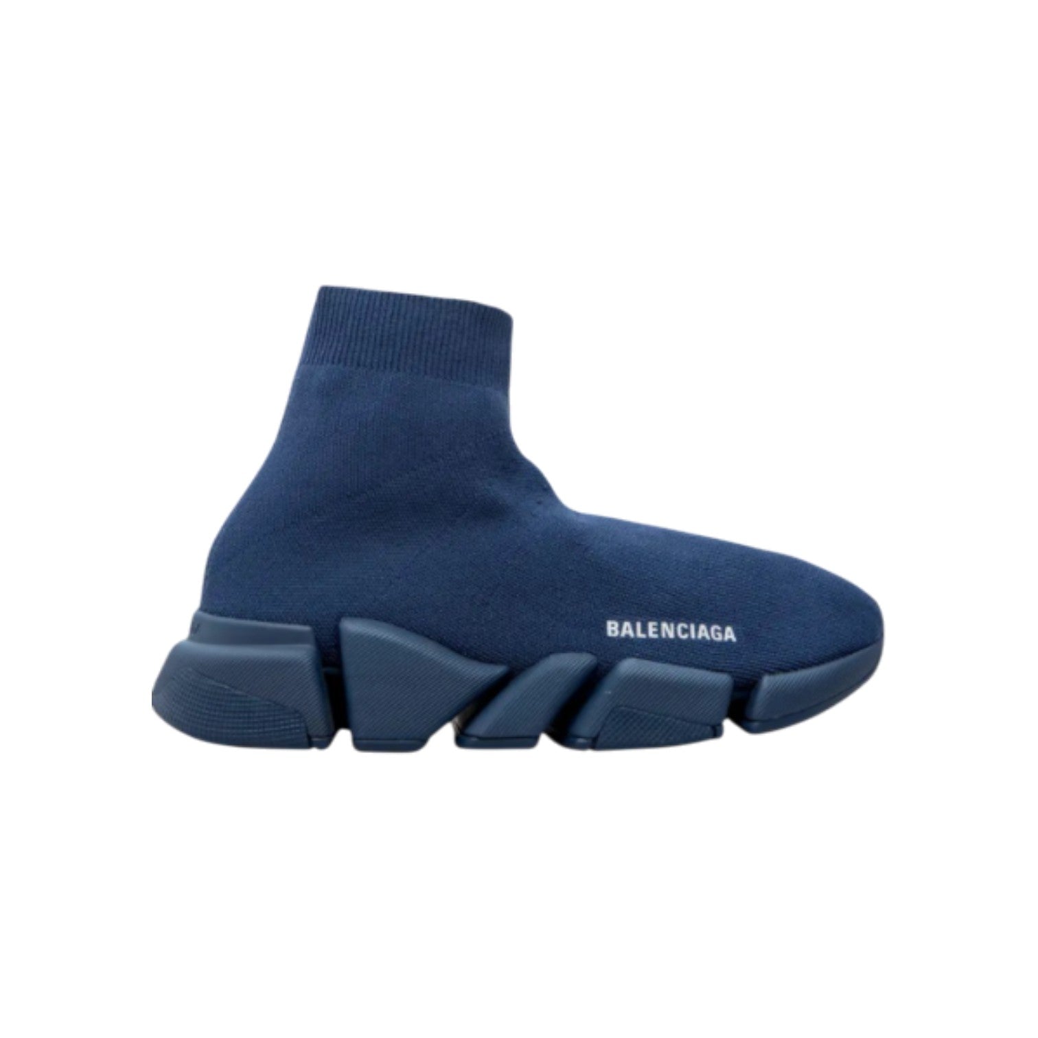 Balenciaga 'Speed 2.0' Navy Sneakers