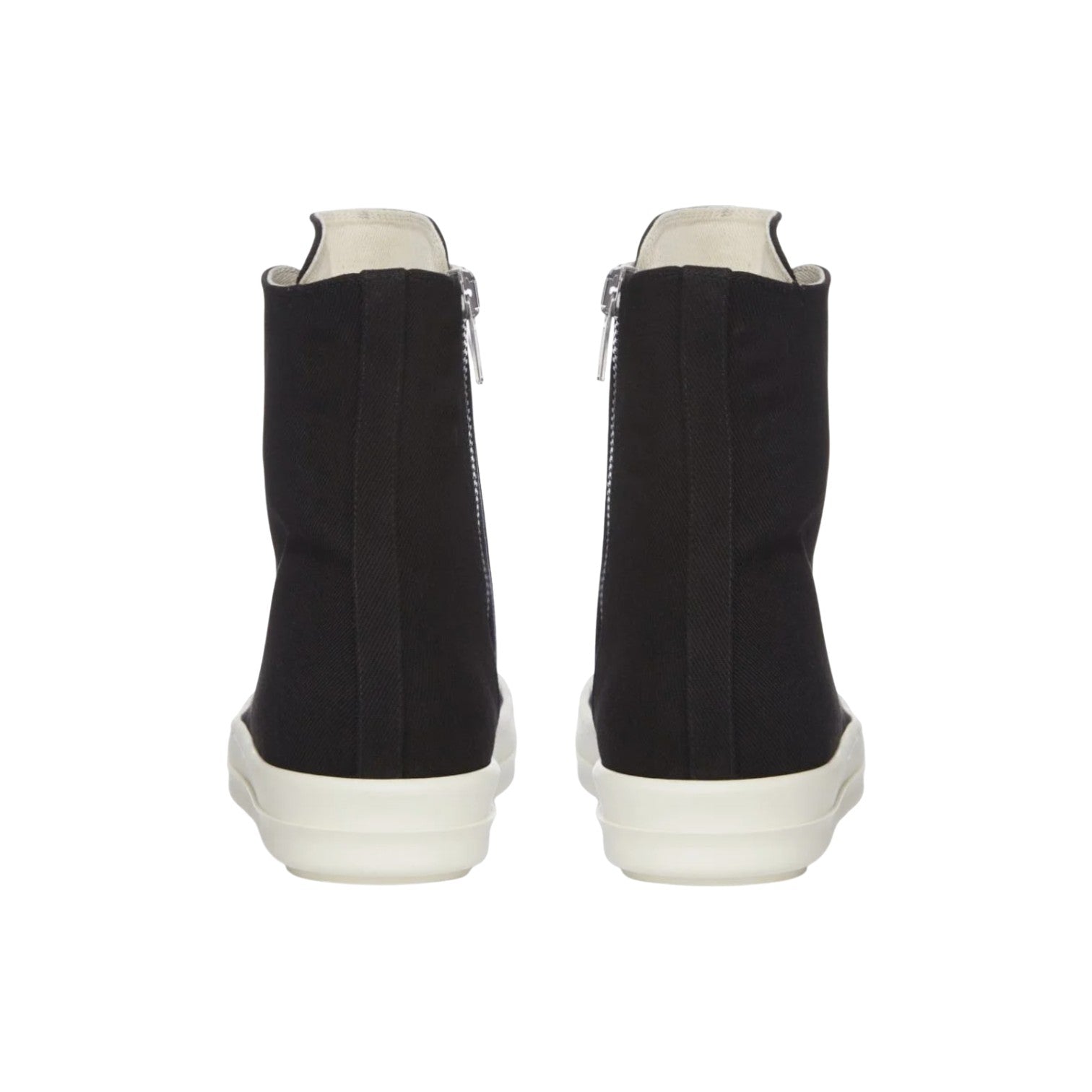 Rick Owens DRKSHDW 'Ramone' Hi Black & Milk Sneakers