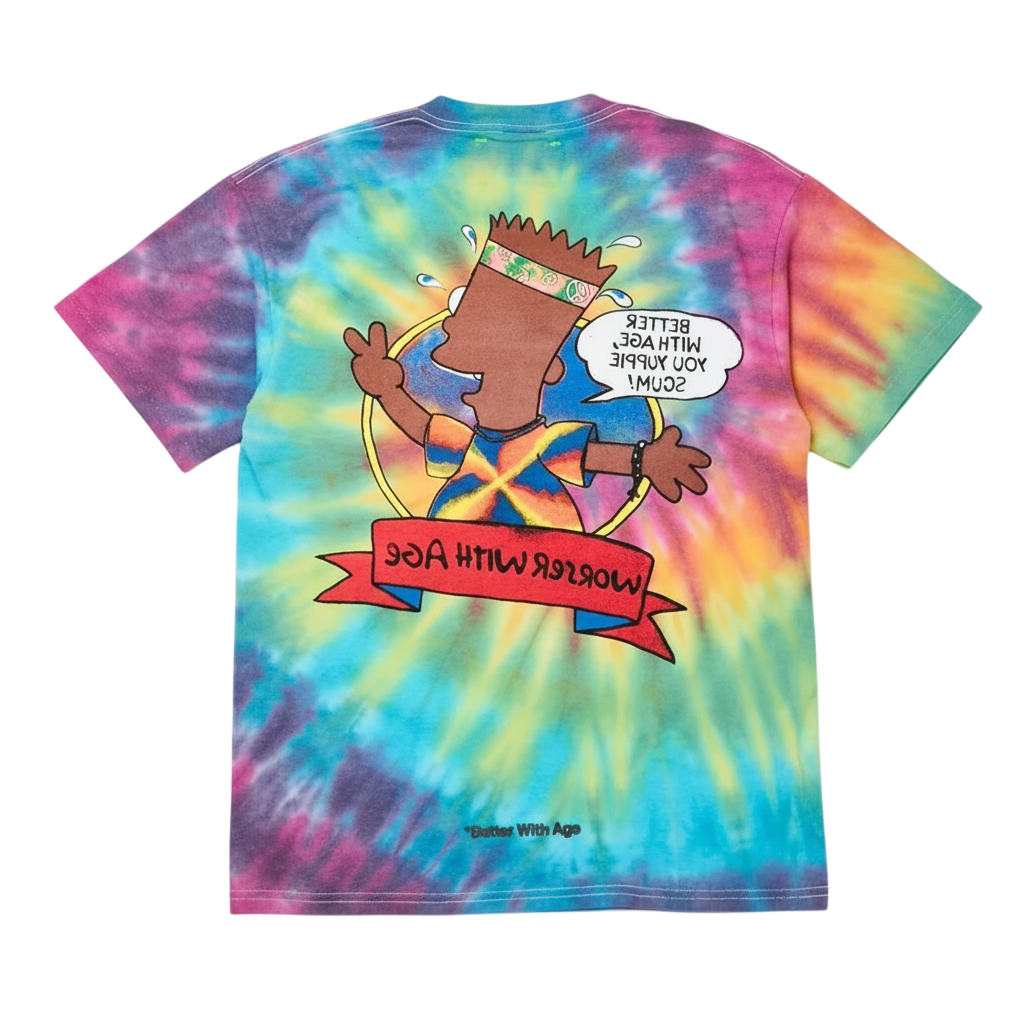 Better With Age 'Worser' Tie Dye Tee