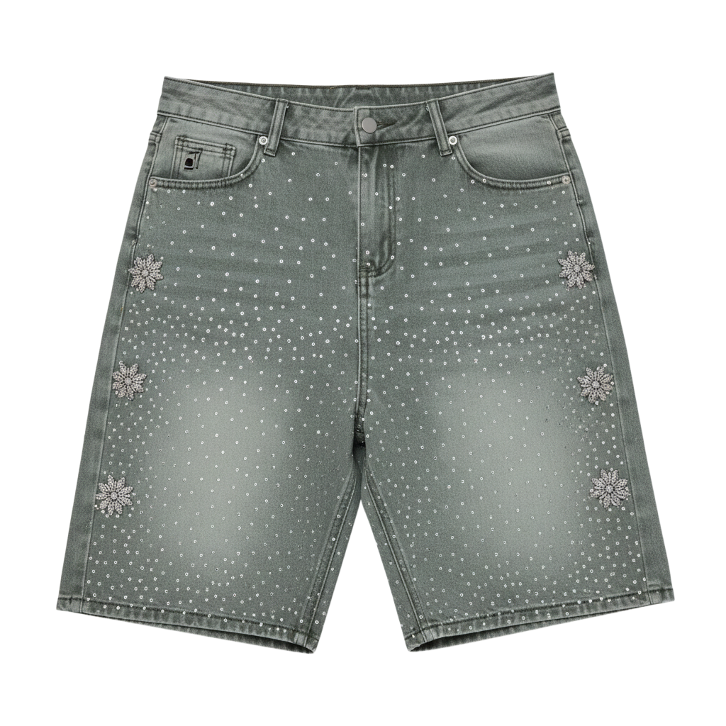 Fraternal Desires 'Astro' Blue Jeans Shorts