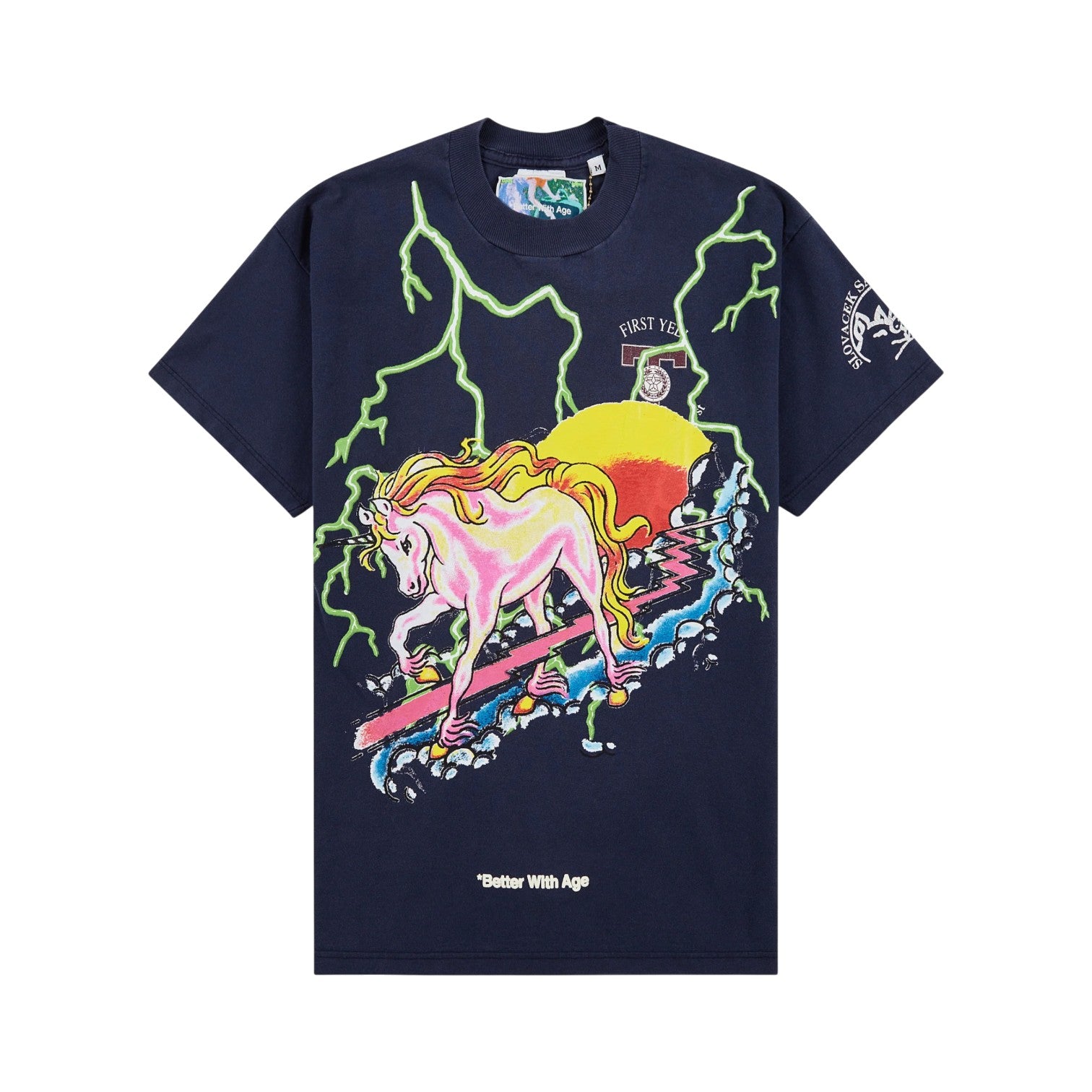 Better With Age 'European Thunder' Multicolor Tee