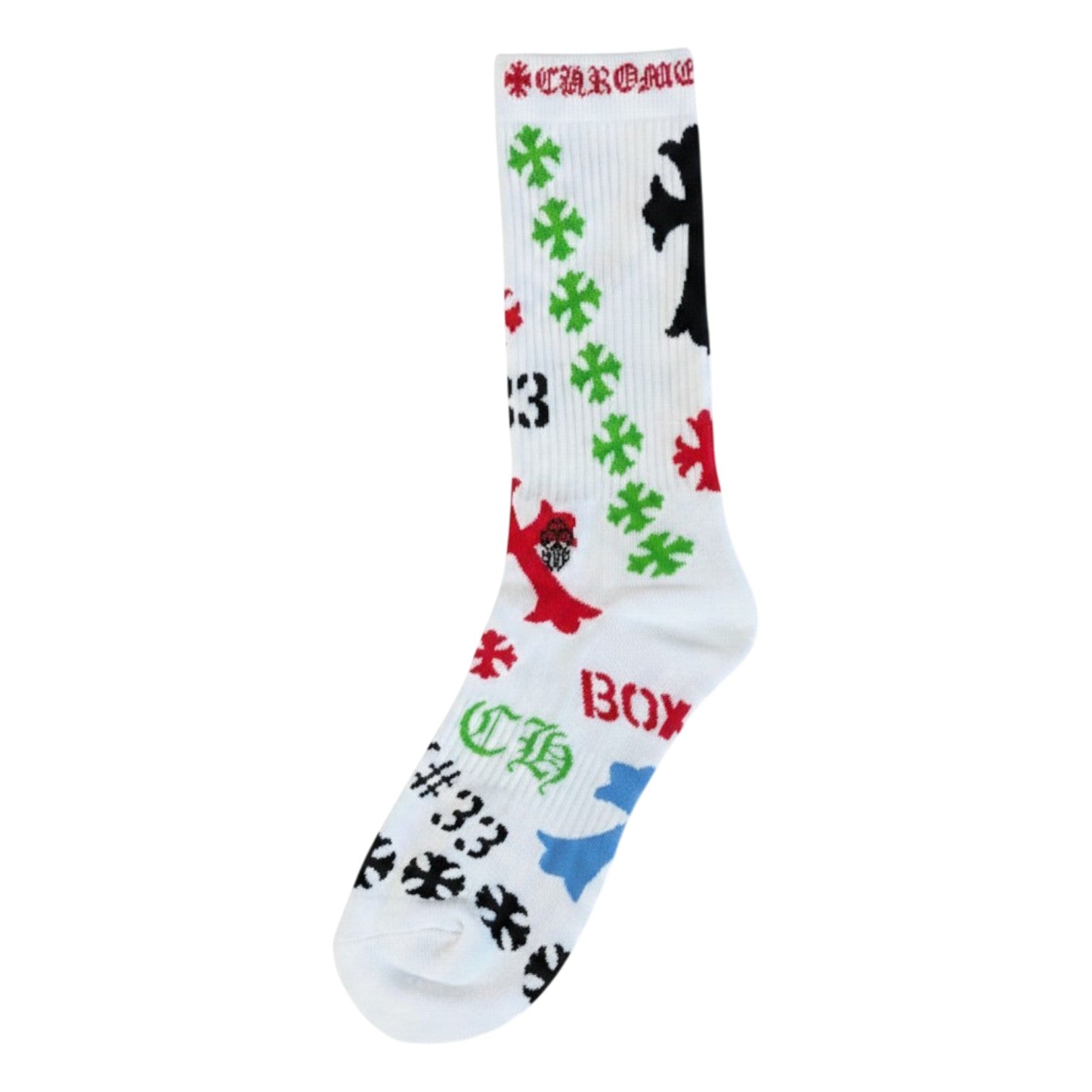 Chrome Hearts 'Stencil Logo' Assorted Color Socks