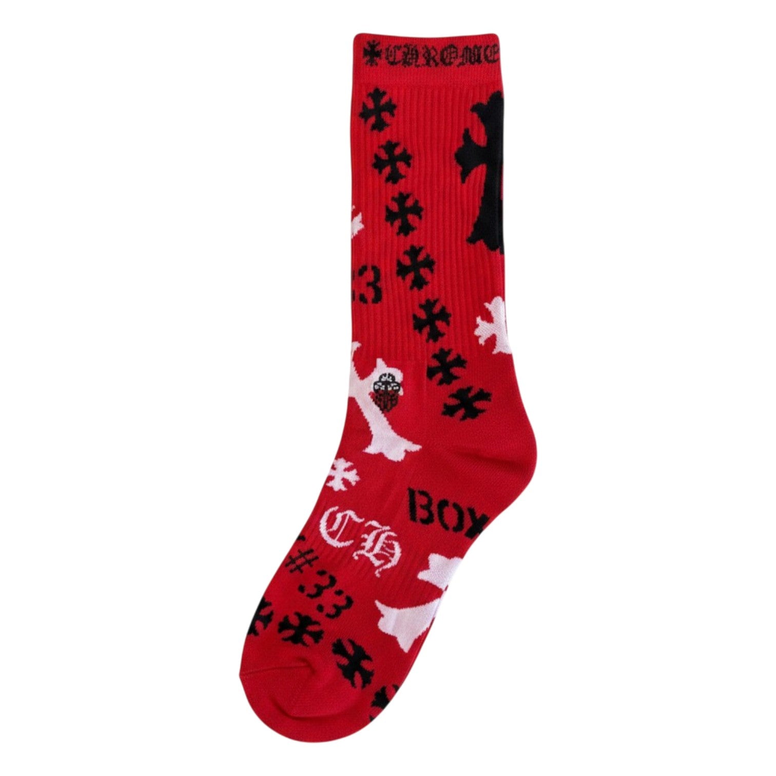 Chrome Hearts 'Stencil Logo' Assorted Color Socks