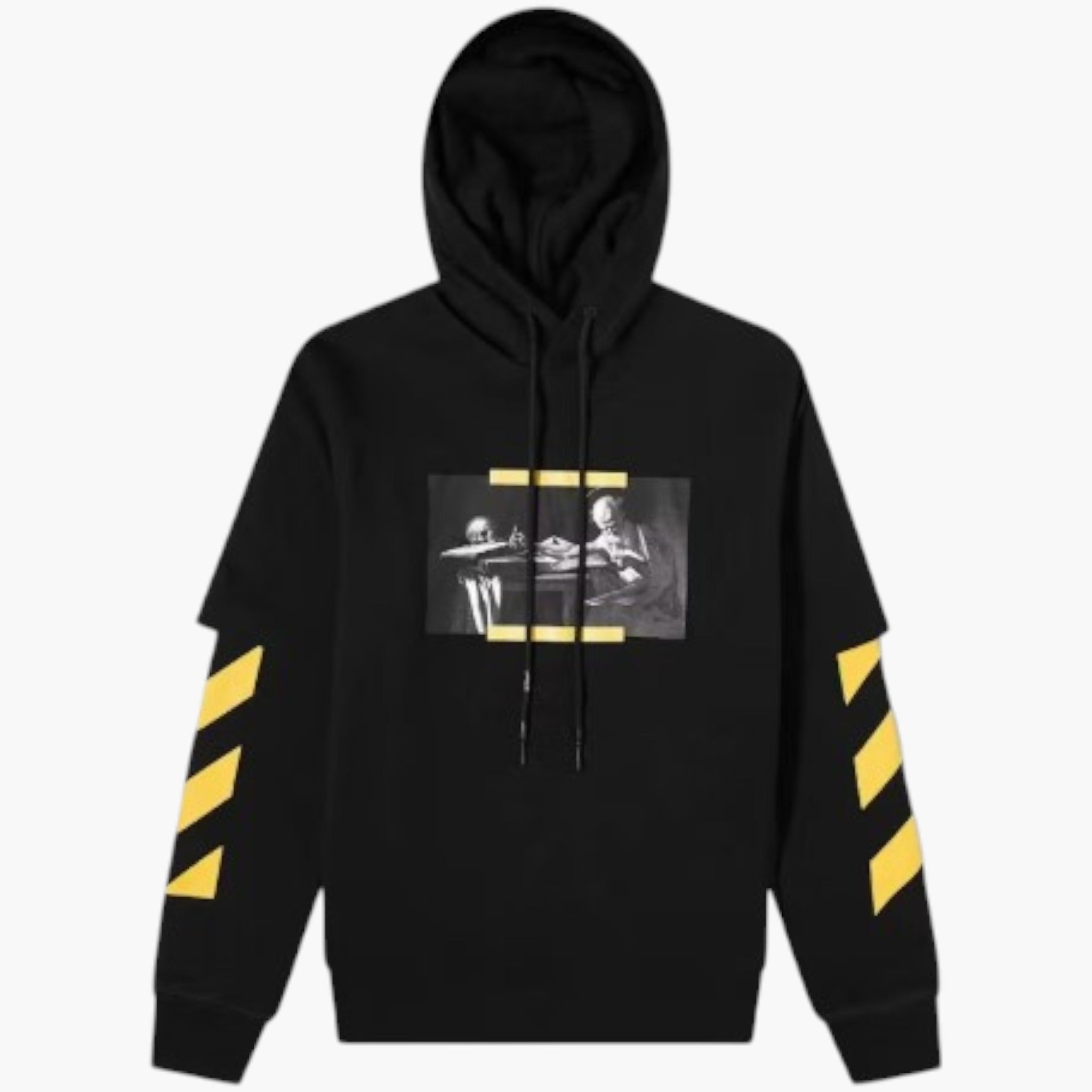 Off-White Caravaggio Painting Black & Yellow Double Tee