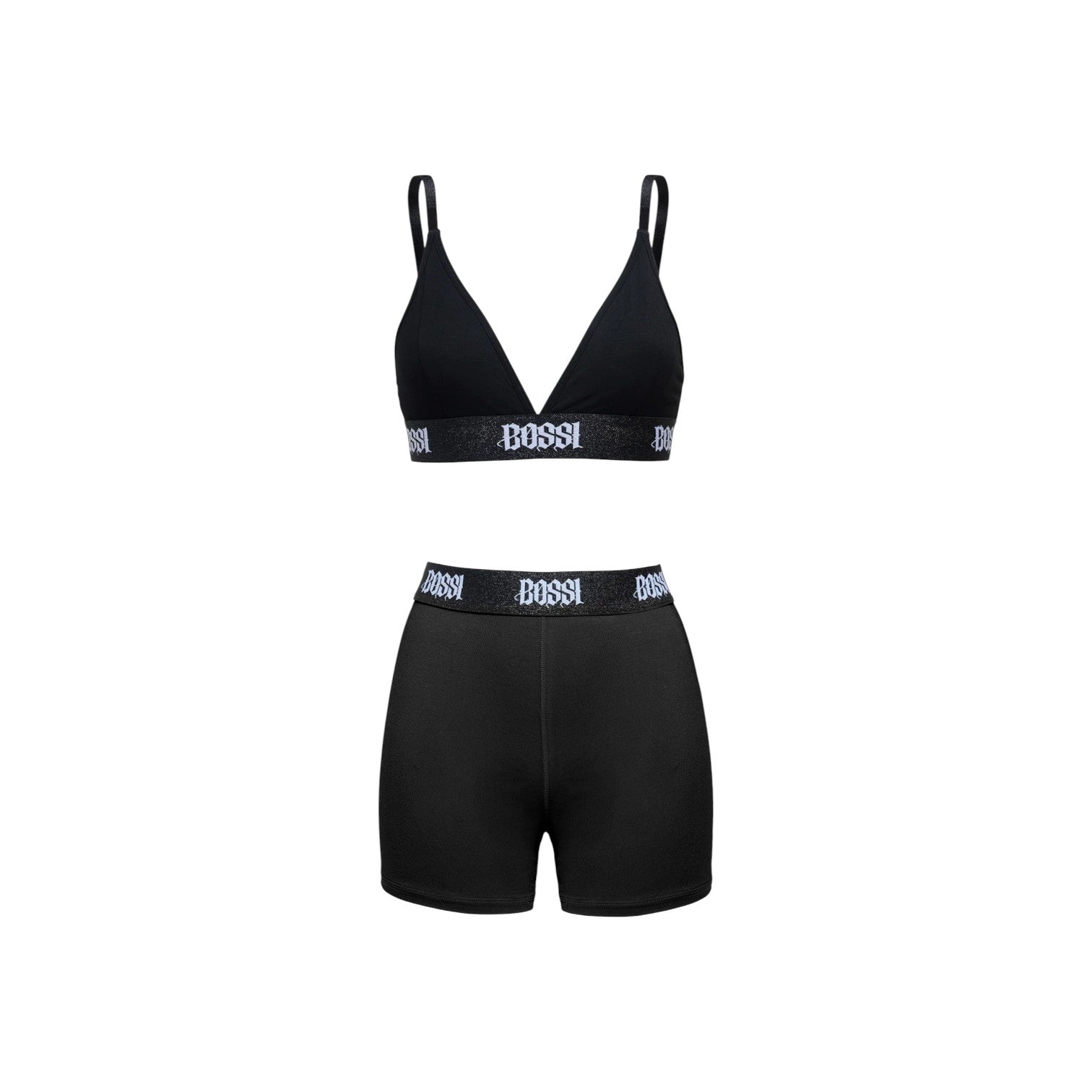 Bossi 'Femme Short' Black Set