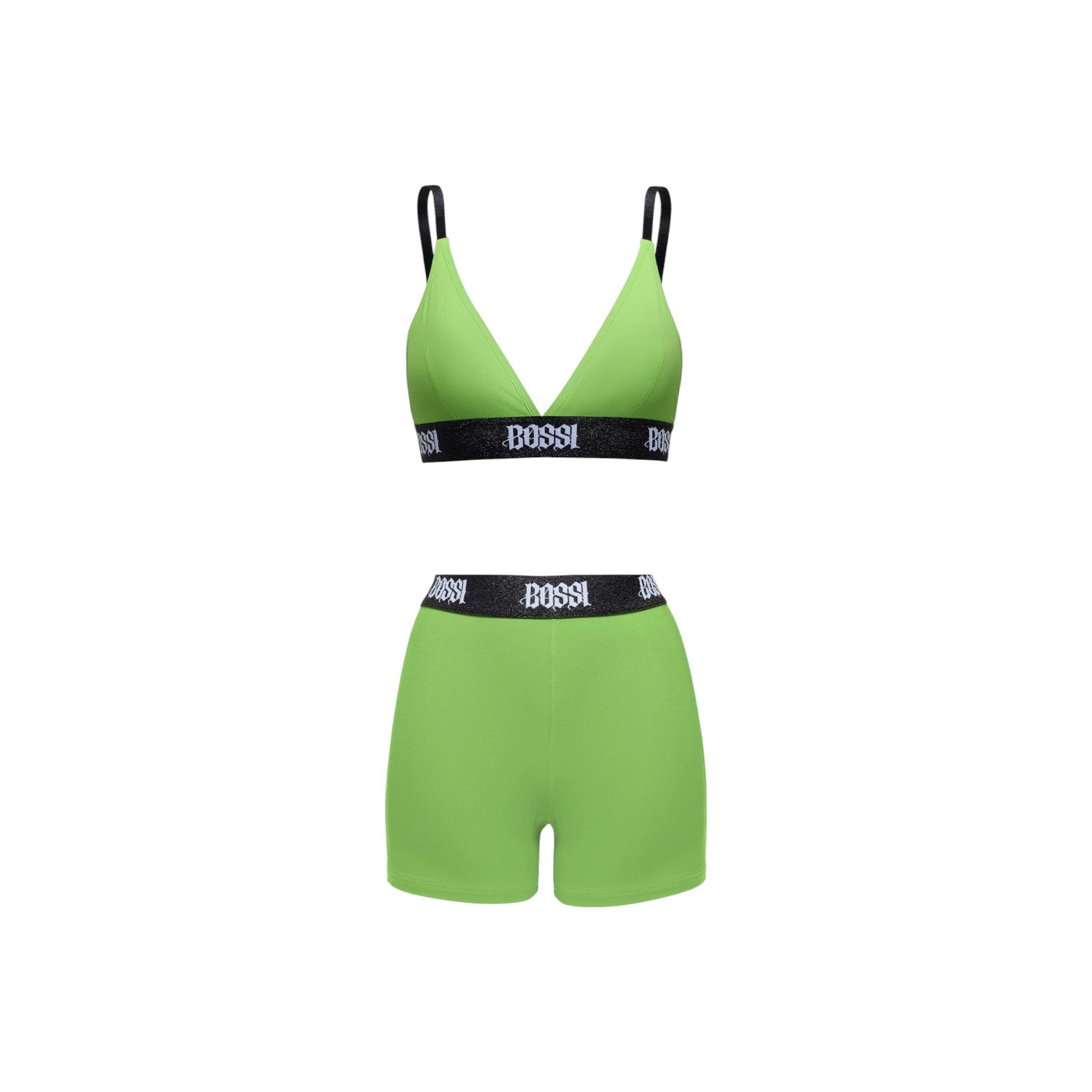 Bossi 'Femme Short' Lime Set