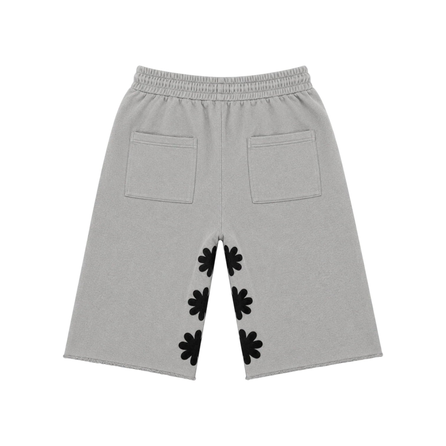 LOST SHDWS 'OG Sun Logo' Grey & Black Shorts