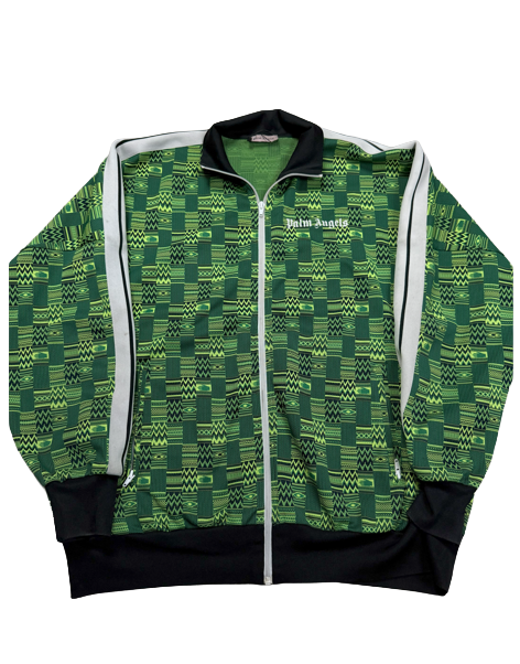Palm Angels Track Green Lime Jacket
