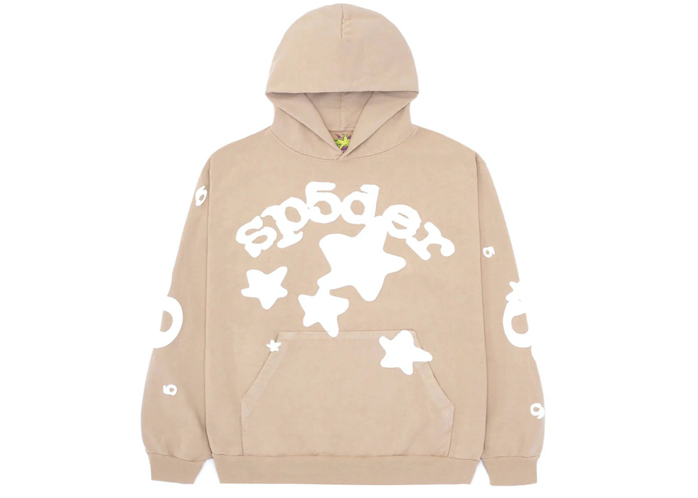 Sp5der Hoodie Sand Beluga