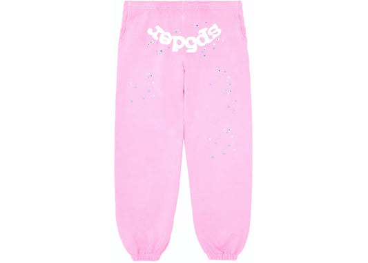 Sp5der Sweats Pink Web