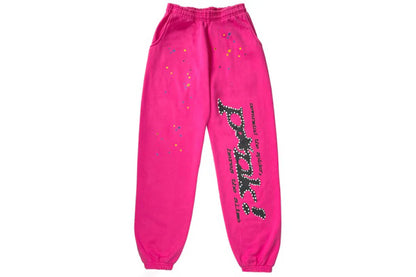 Sp5der Sweats Hot Pink