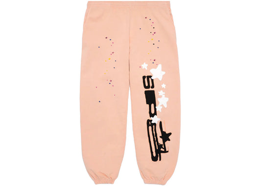 Sp5der Sweats Peach Bellini