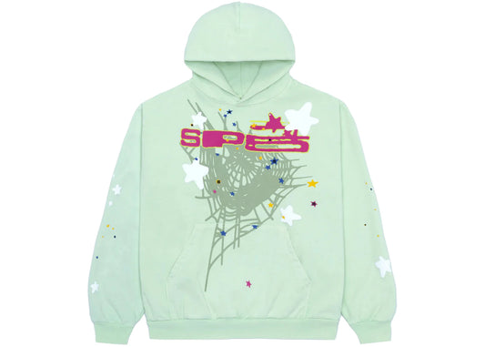 Sp5der Hoodie Mint