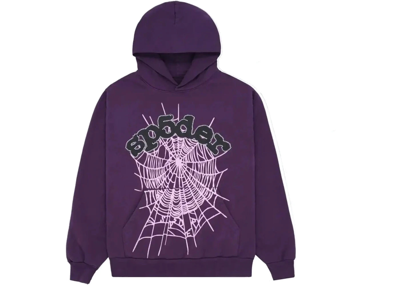 Sp5der Hoodie Purple