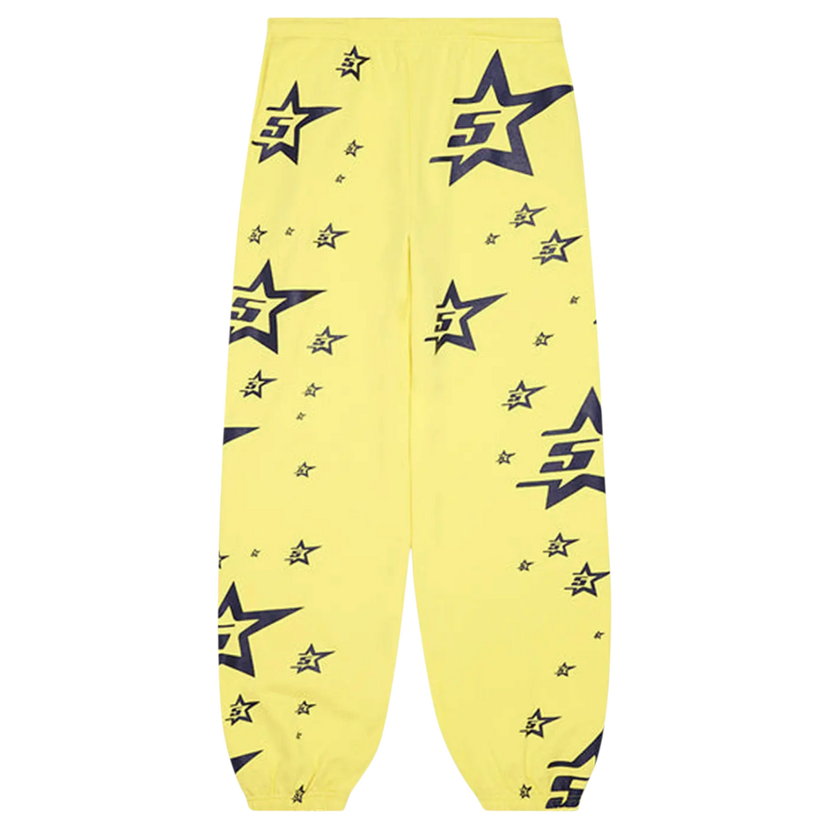 Sp5der AOP Yellow Sweats