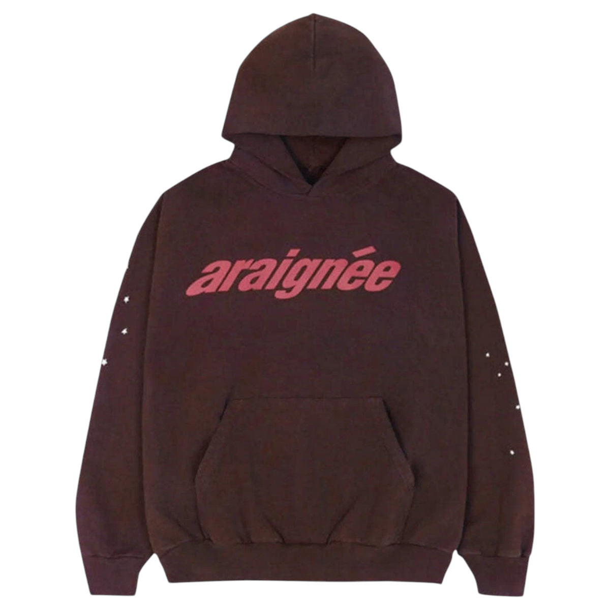 Sp5der 'Arraignée' Brown Hoodie