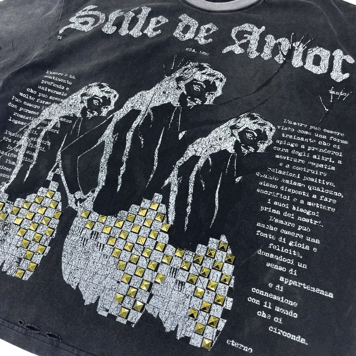 Stile De Amor '1950 Amor' Black Tee