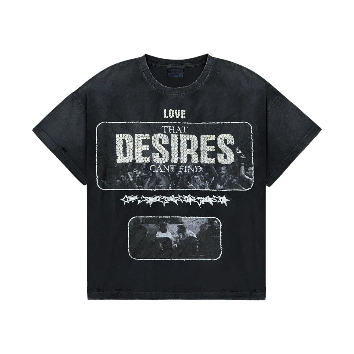 Stile De Amor 'Amor In Desires' Black Tee