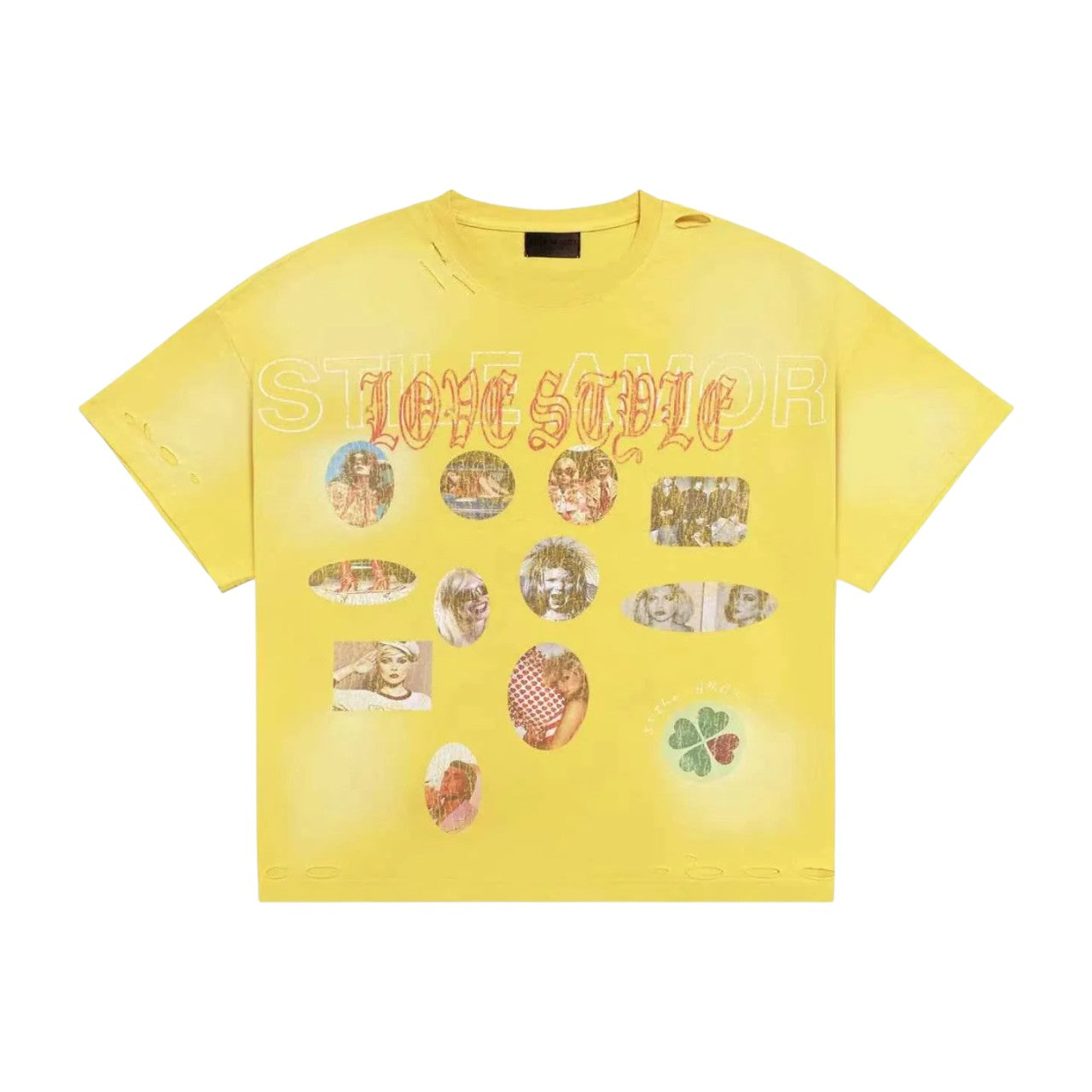 Stile De Amor 'Sfera' Yellow Tee