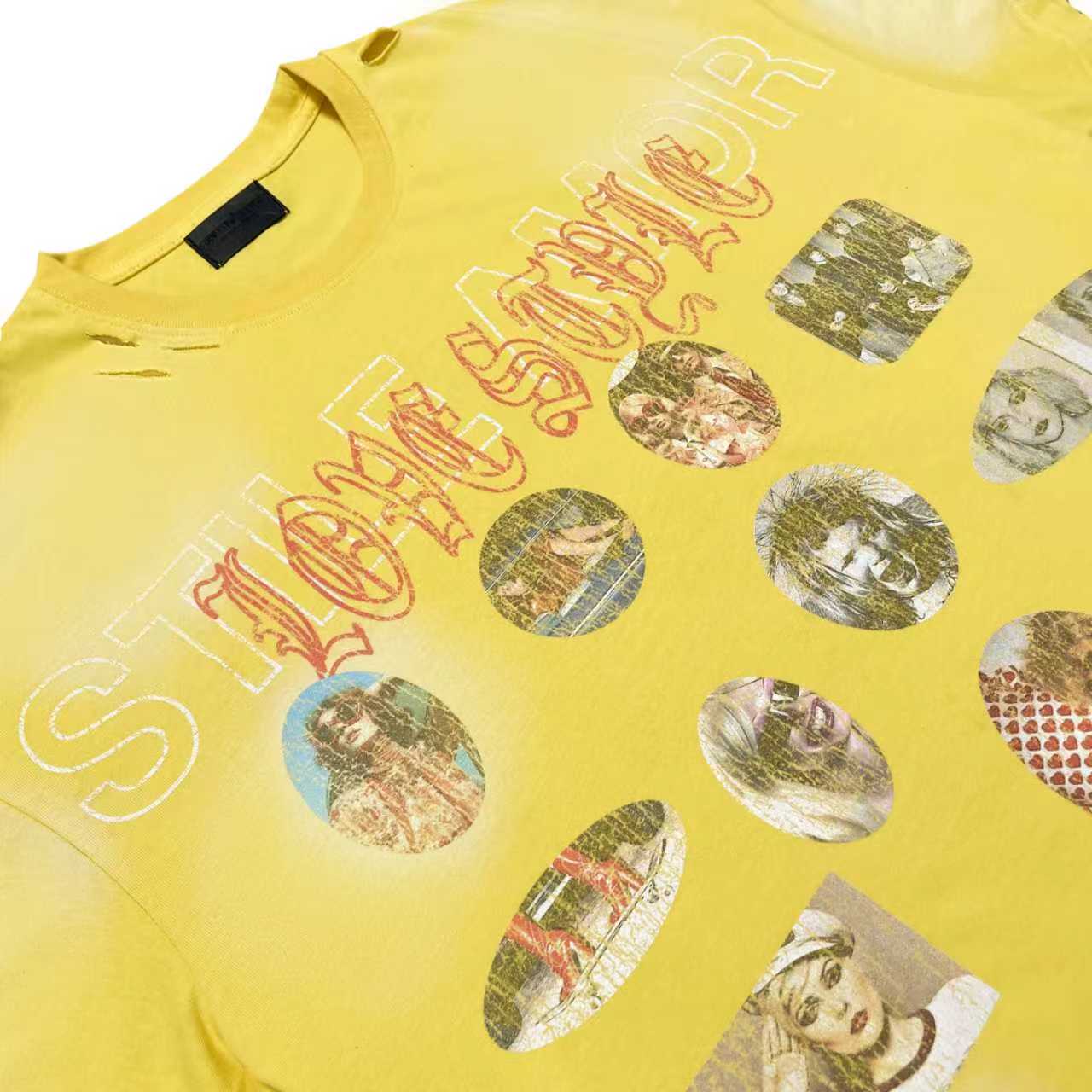 Stile De Amor 'Sfera' Yellow Tee