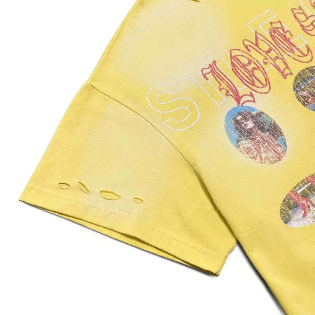 Stile De Amor 'Sfera' Yellow Tee