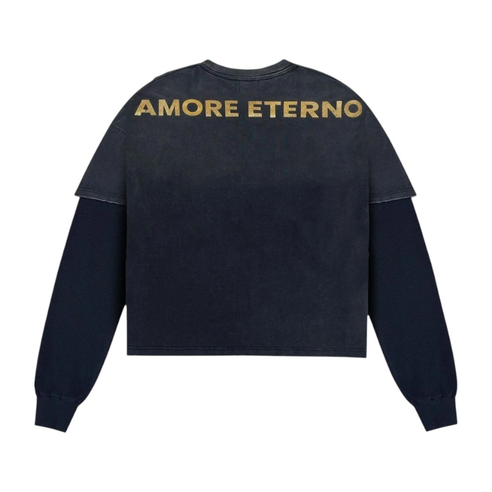 Stile De Amor 'Tempo' Black LS Tee