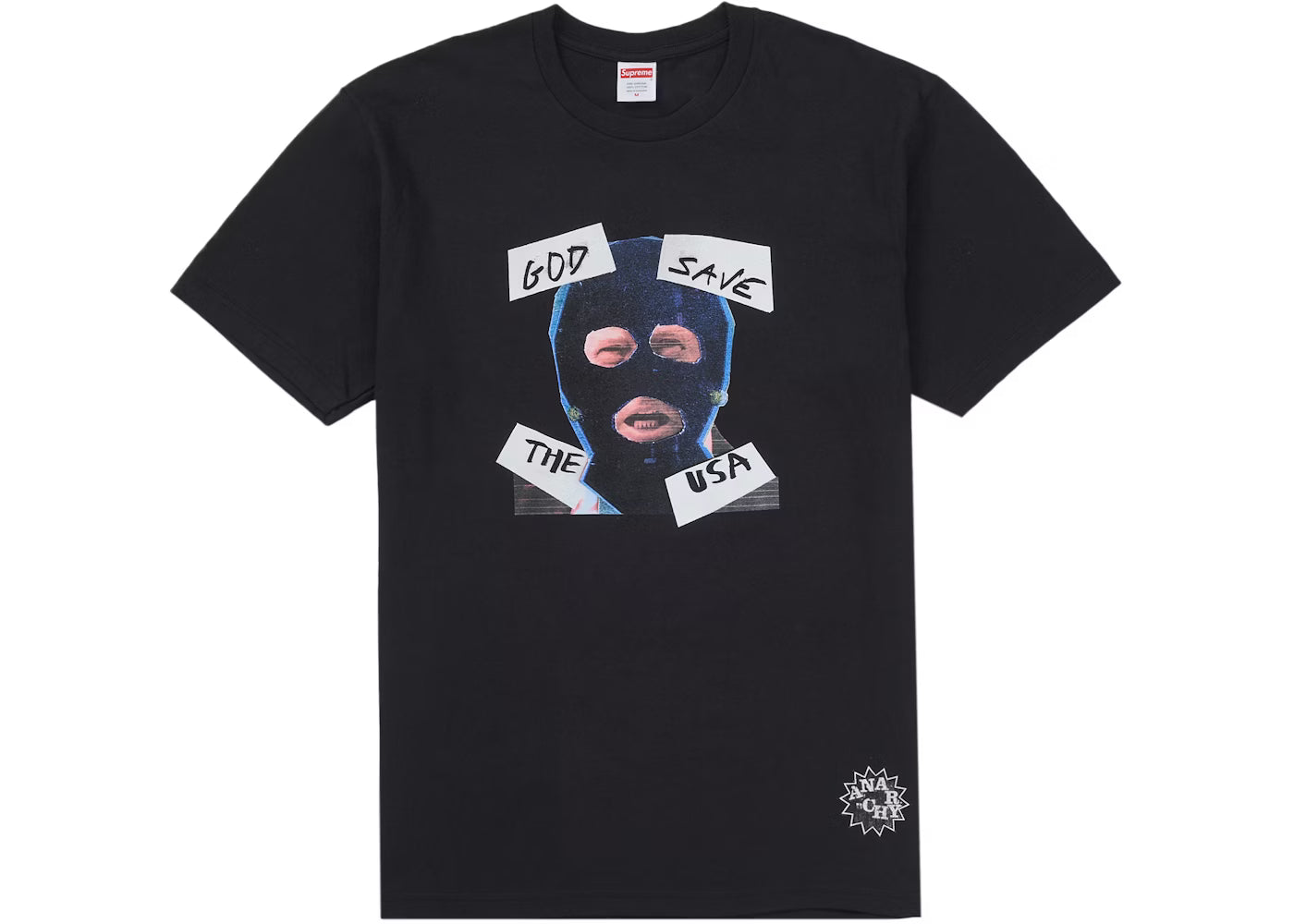 Supreme 'G-D Save Us' Black Tee