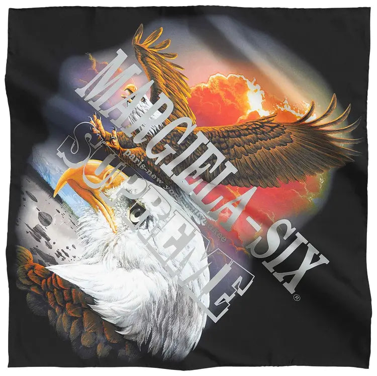 Supreme x Maison Margiela 'Eagle' Silk Scarf