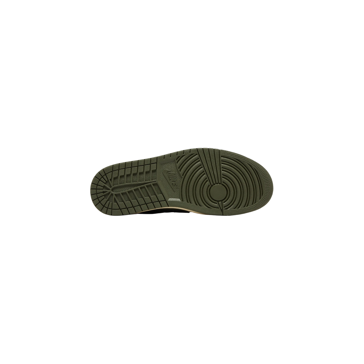 Travis Scott x Air Jordan 1 Low Medium Olive Sneakers