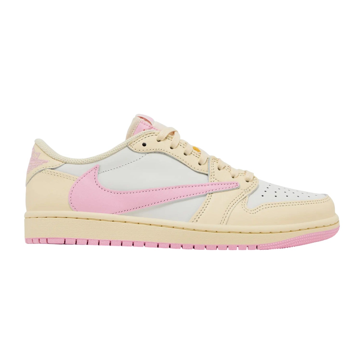 Travis Scott x Air Jordan 1 Low 'Shy Pink' Pink Sneakers