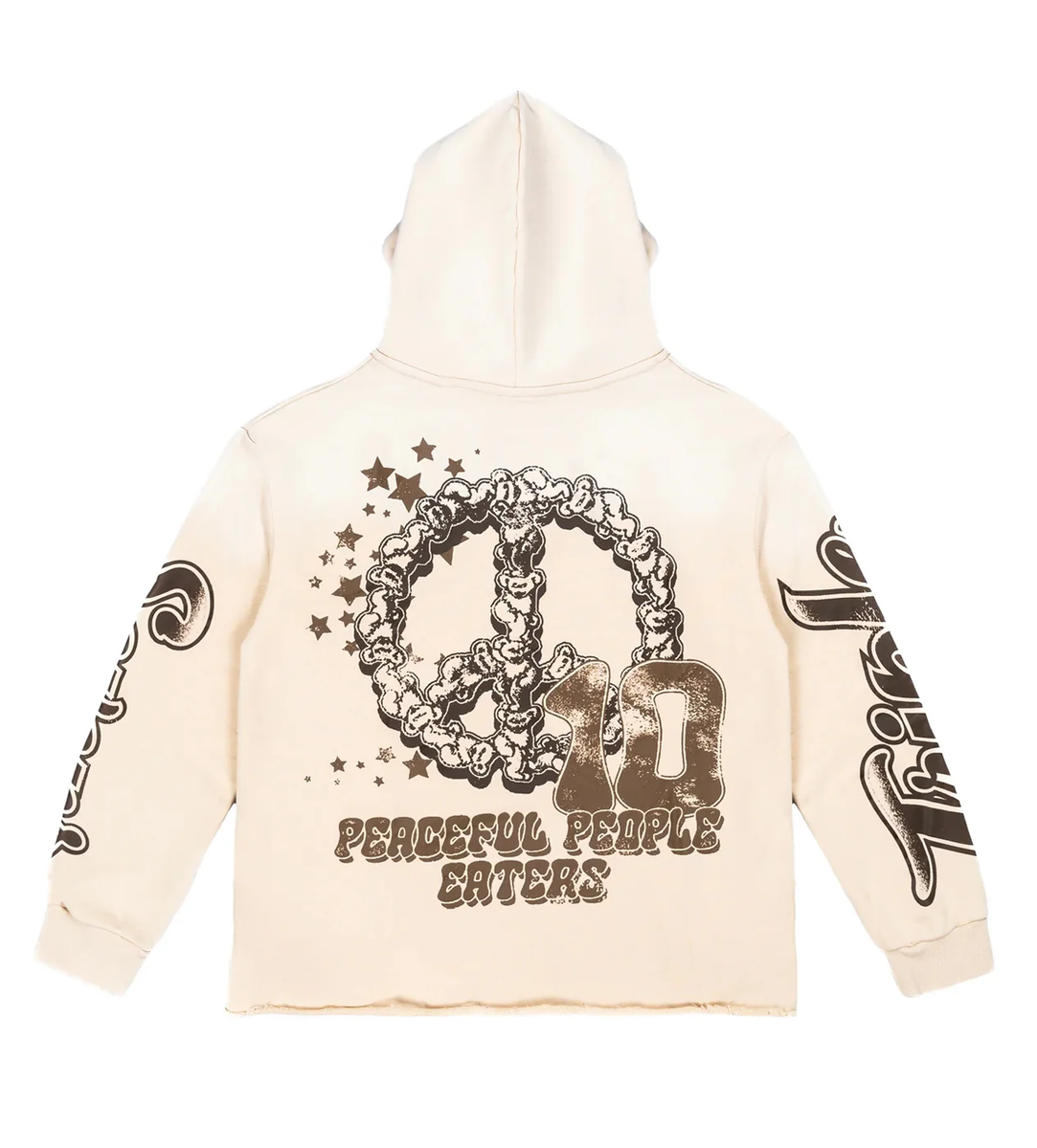 Triple Sevens 7 'All Star' Beige Hoodie