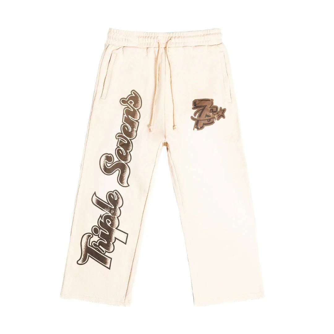 Triple Sevens 7 'All Star' Beige Sweats