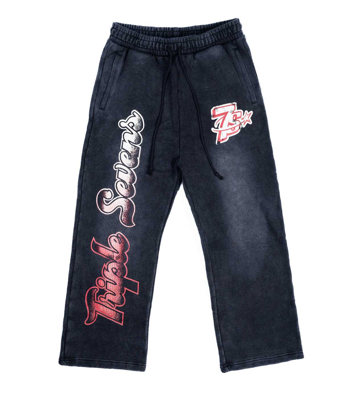 Triple Sevens 7 'All Star' Black & Red Sweats