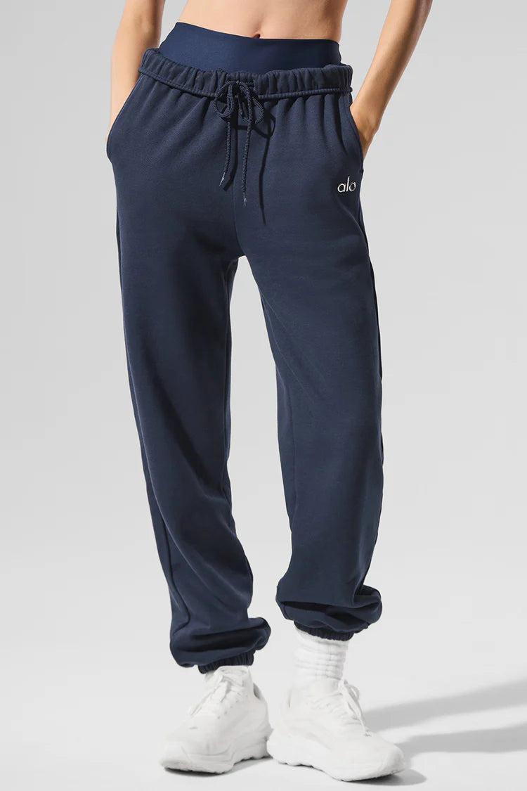 ALO 'Accolade' Navy Sweatpants