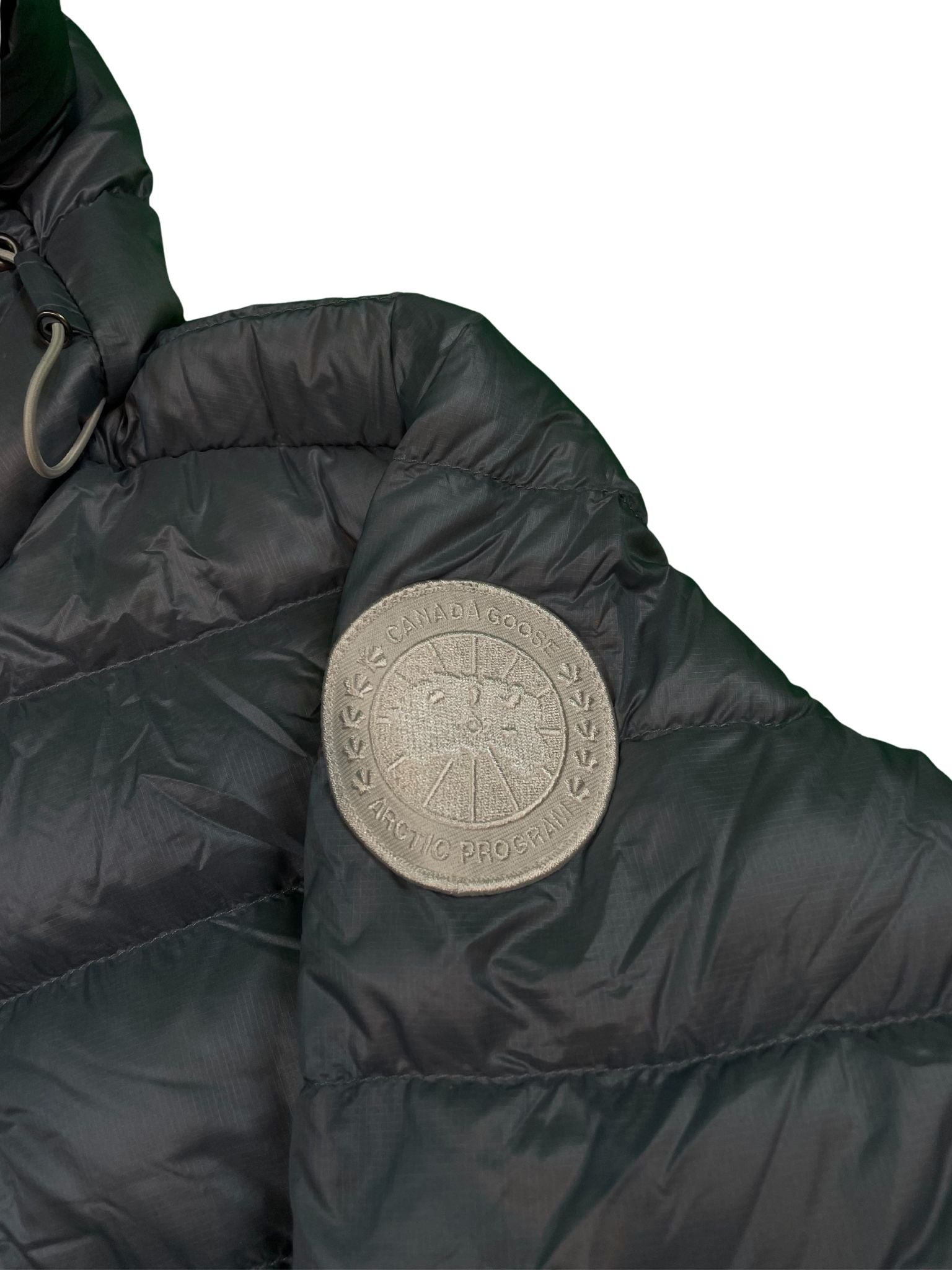 Canada Goose Puffer Hooded Blue Jacket