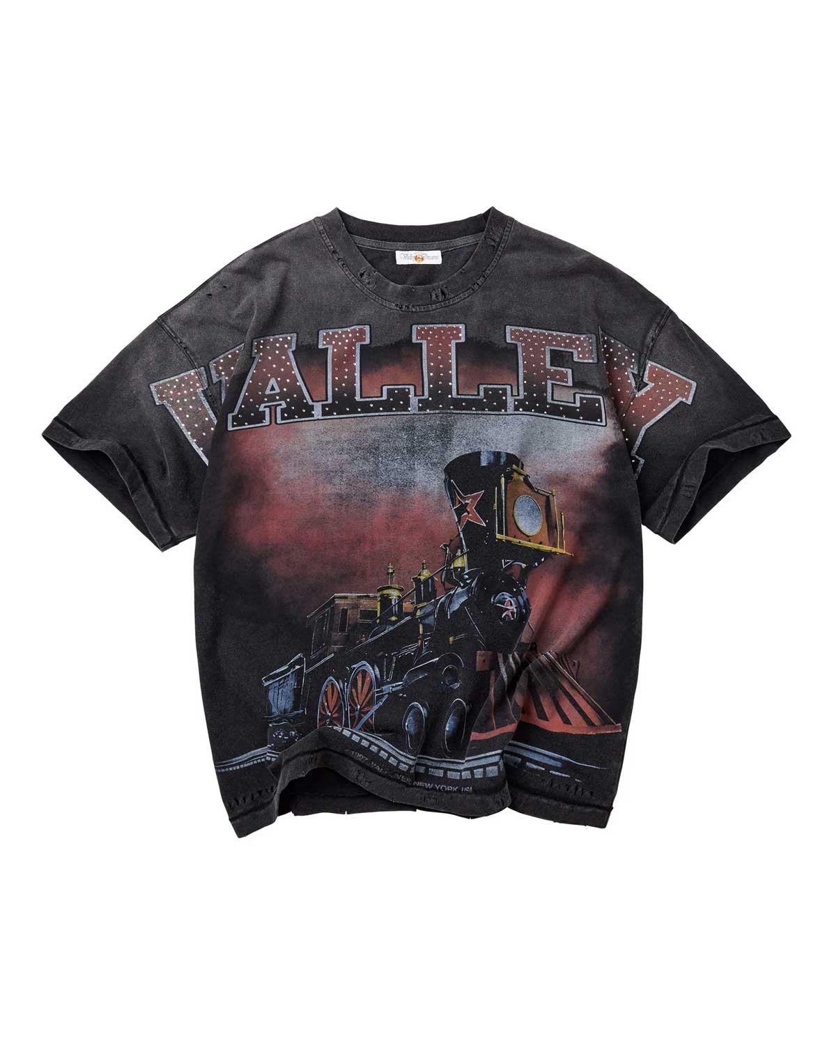 Vale Forever 'A Train Bling' Black Tee