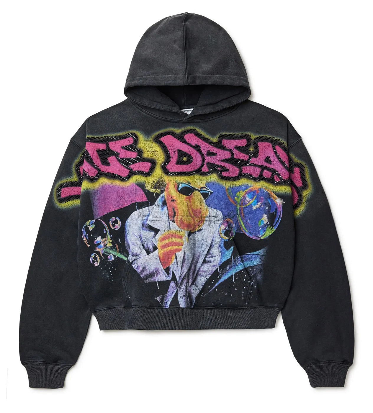 Vale Forever 'Camel Big Bling' Black Hoodie