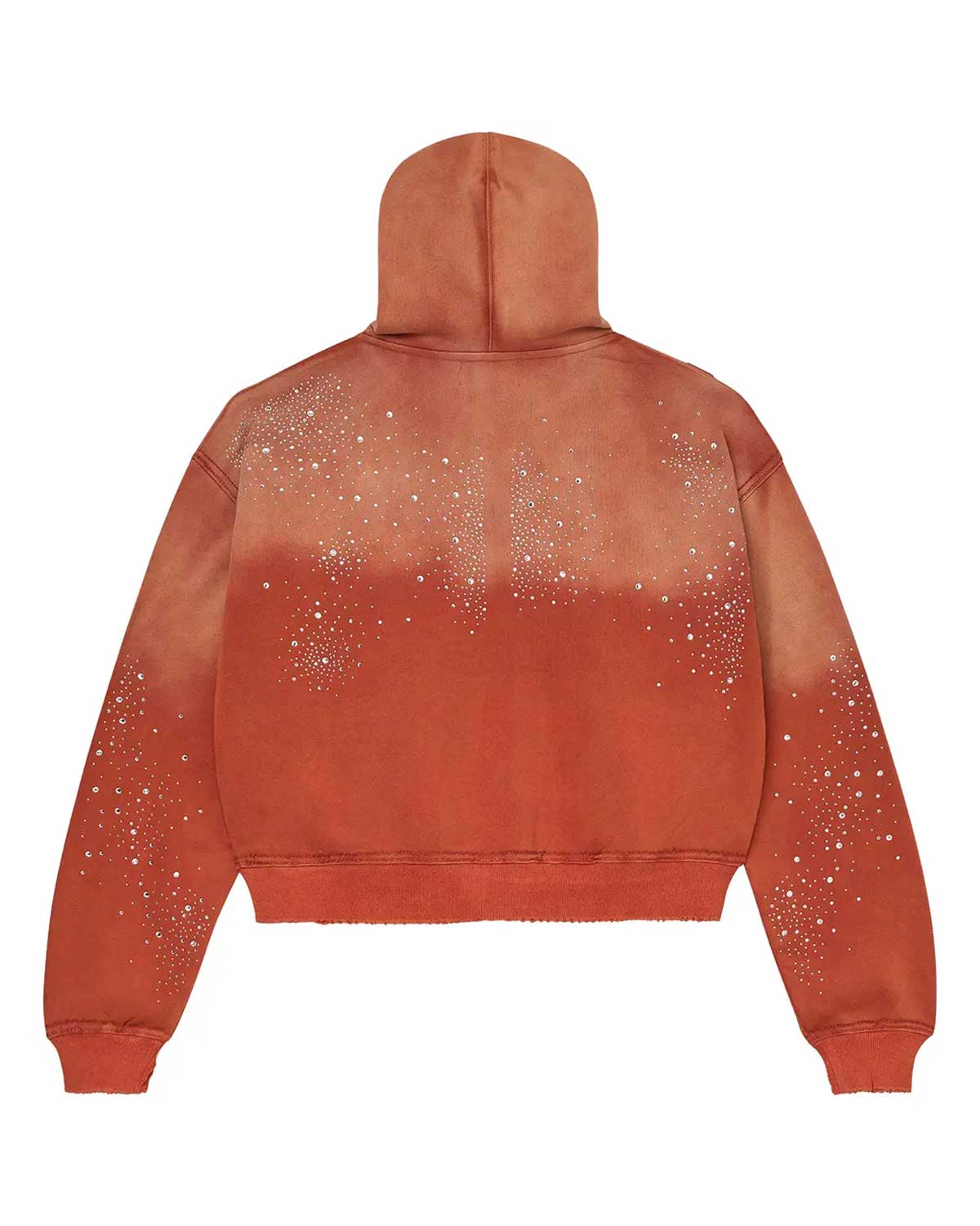 Vale Forever 'Classico' Orange Zip Up Hoodie