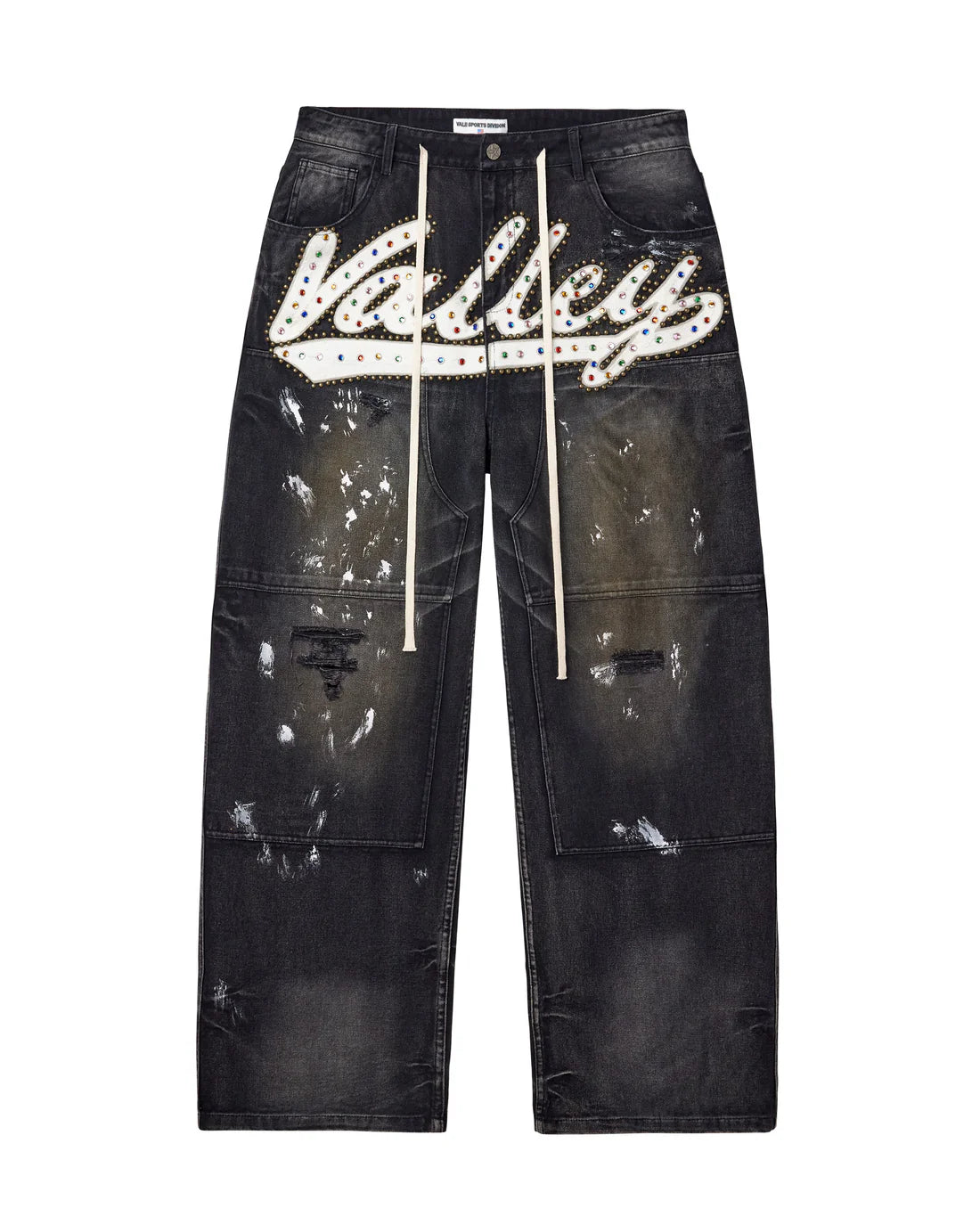 Vale Forever 'Fury Painters' Black Jeans