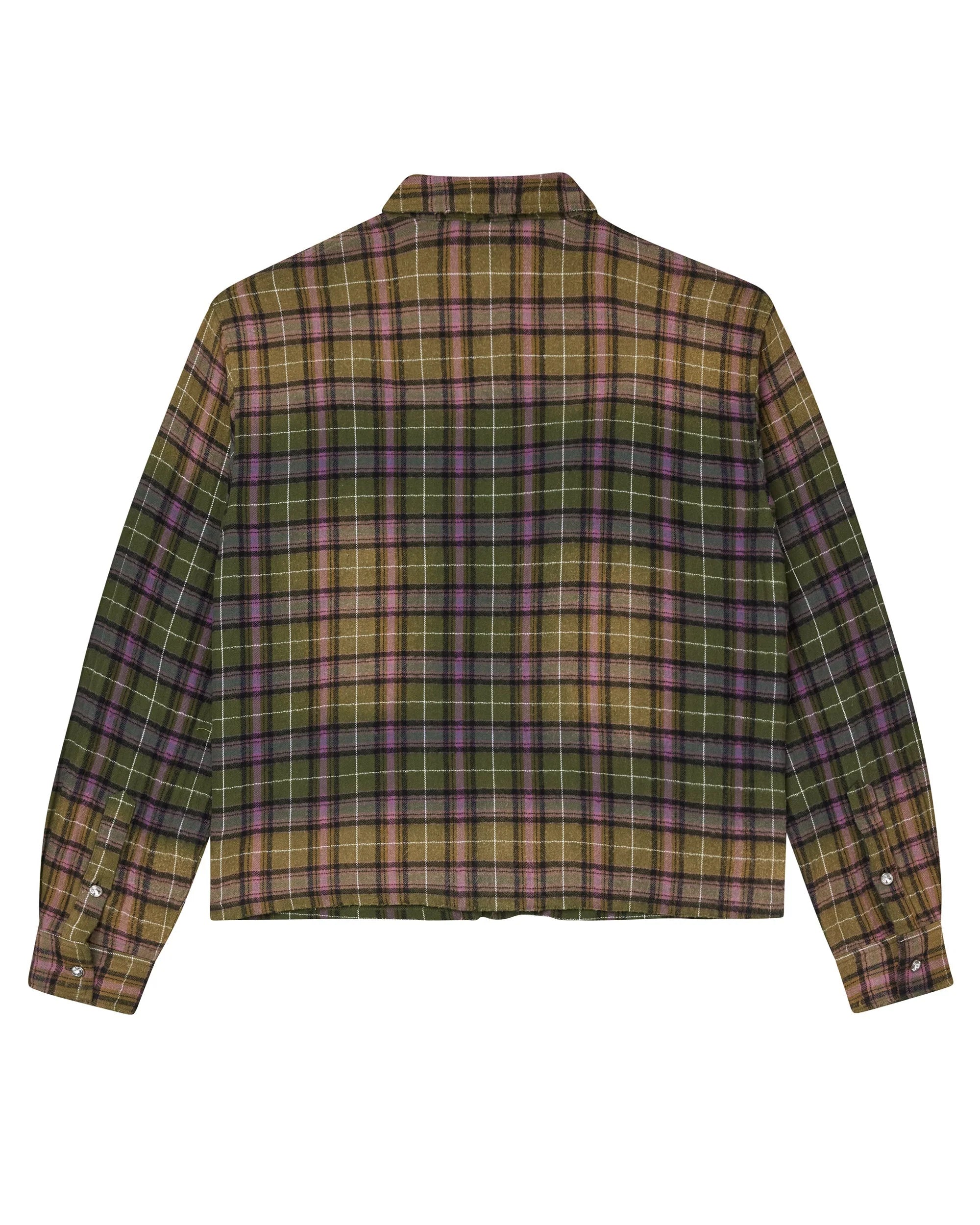 Vale Forever 'Green Fever' Flannel Shirt