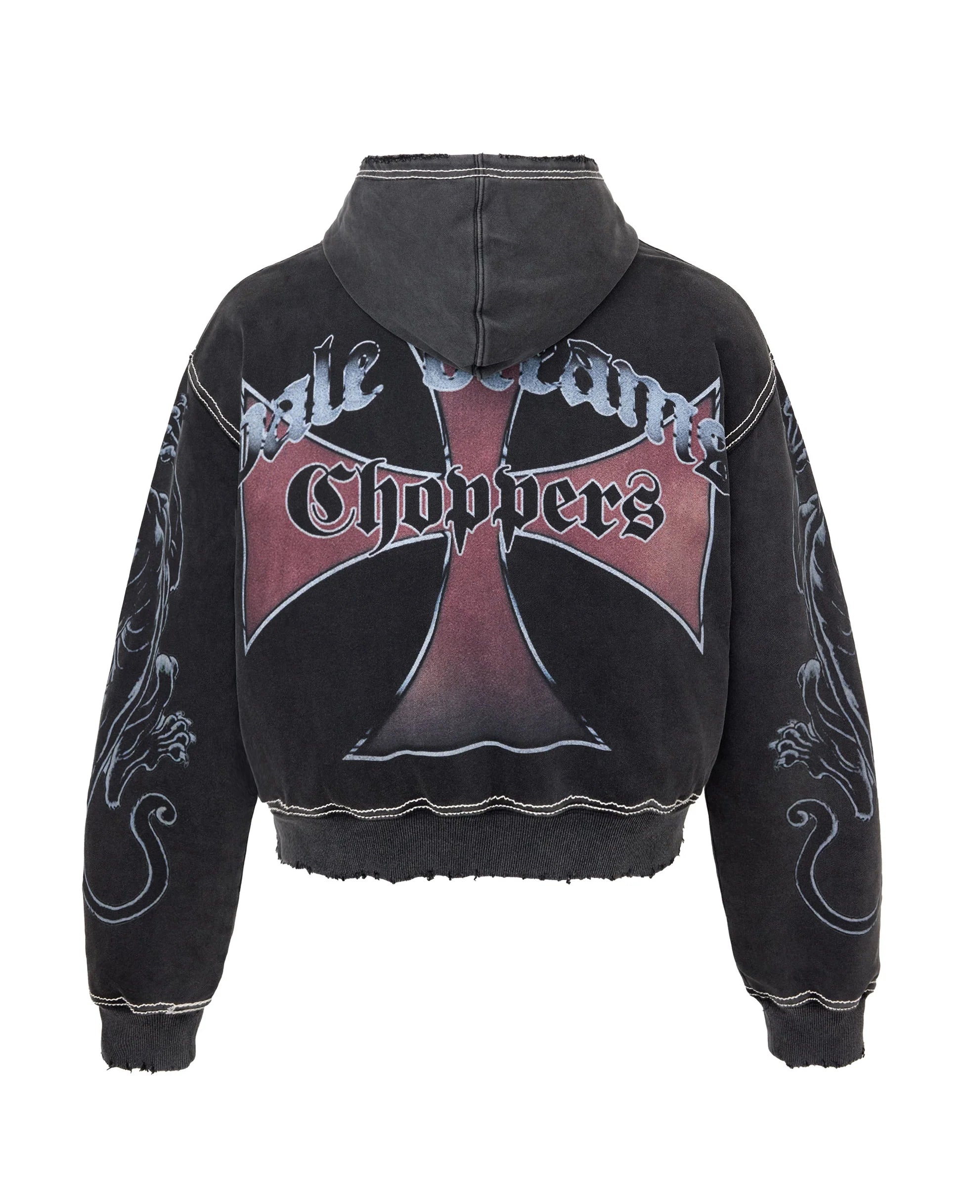 Vale Forever 'Hardy Boyz' Black Zip Up Hoodie